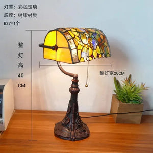 Tiffany (Banker Style) Desk Lamp