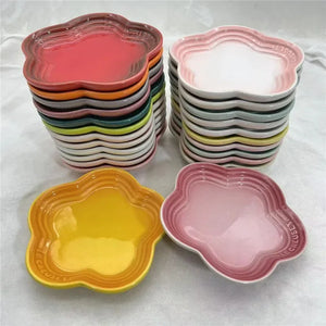 Pet Flower Ceramic Food Bowl