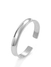 Men's (Certified 999 Silver) Concave Bracelet