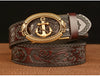 Gold Navy - Men's Genuine Leather Belts