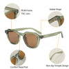 Retro Polarized Ultralight Sunglasses