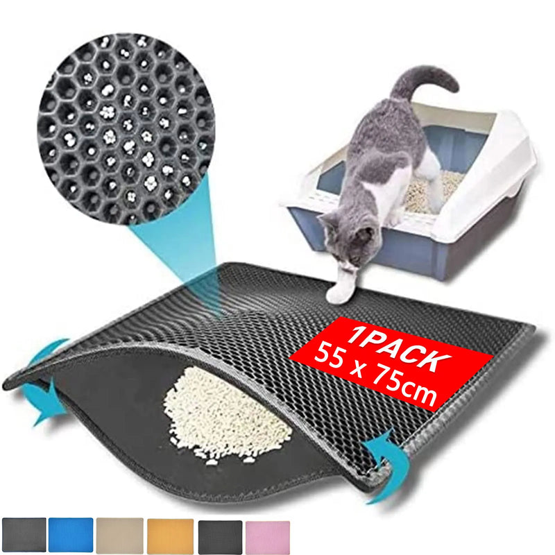 Cat Litter Mat (Double/Foldable)