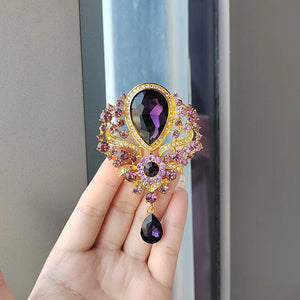Retro Waterdrop Brooches