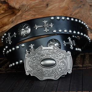 Men's Leather Harley Belts