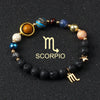 Natural Stone Constellation Bracelets