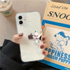 SNOOPY iPhone Cases (transparent)