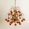 Italian Droplet (Purple/Red) Chandelier