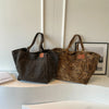 Leopard Print (Canvas) Beach Bags