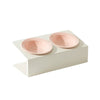 Pet Double Ceramic Bowls (with Stand)(USA)