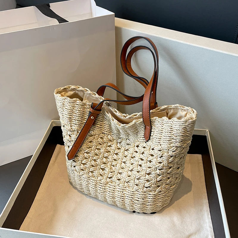 Straw (Summer Casual) Tote Bag