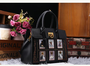 Fashion (Cat Print) Design Handbags