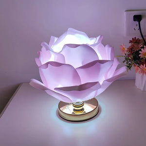 Rose Floral/Flower Table Lamps