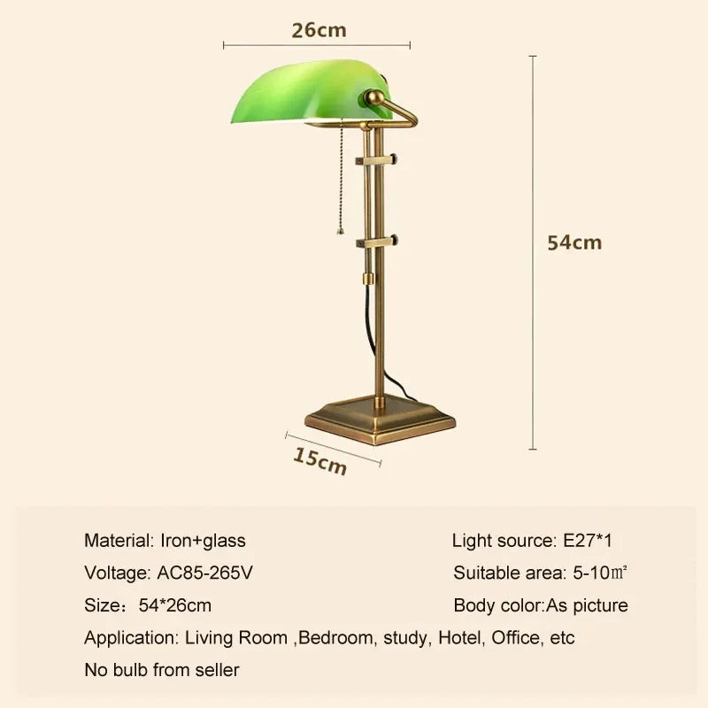 American Style Desk Lamp (Adjustable)