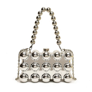 Bubble Square Clutch Purse