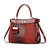 Crocodile Print Handbags