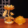 Lotus Buddha (LED) Lamps (pair)