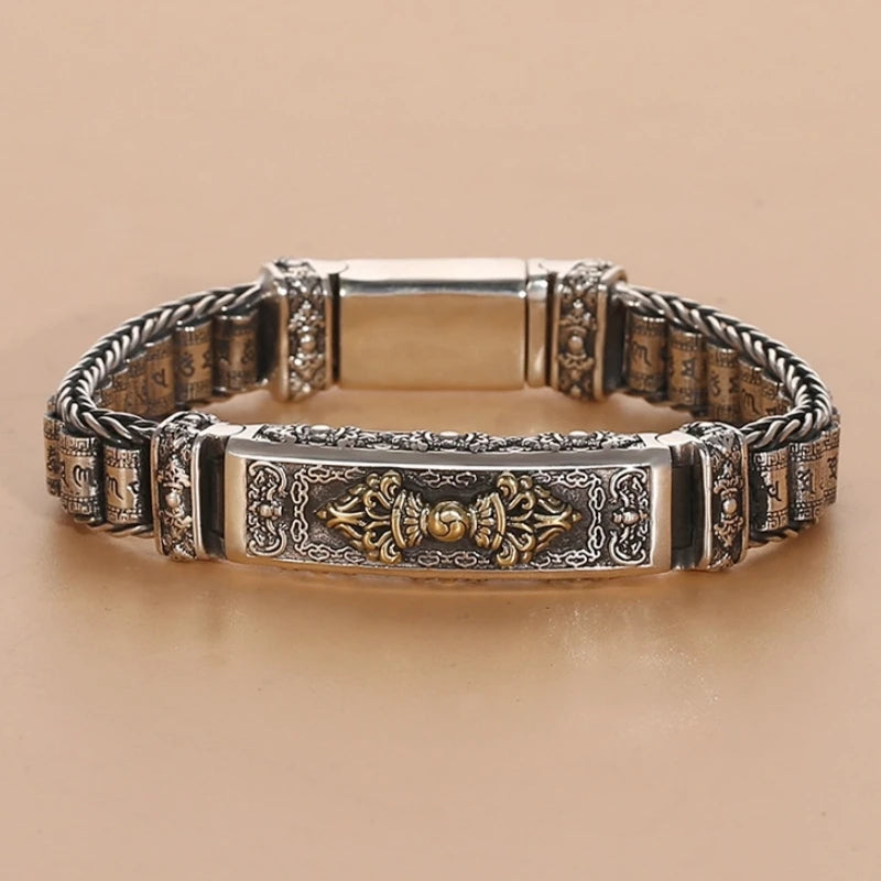 Men's Lucky Silver (S925 Sterling) Bracelet
