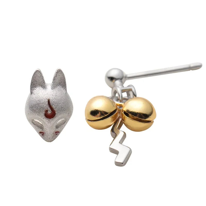 Silver Fox - Sterling Earrings