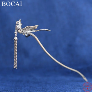 Phoenix Hairpin (S925 Sterling Silver+Gold)