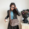 Leopard Fur Design Handbags