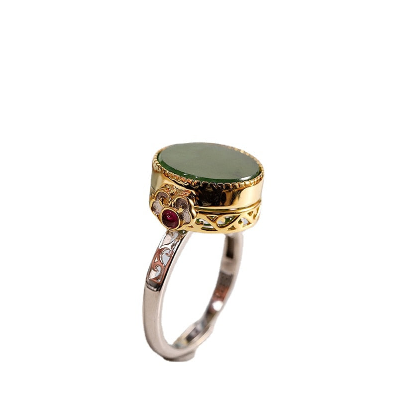 Classic Jasper - Ring (openable)
