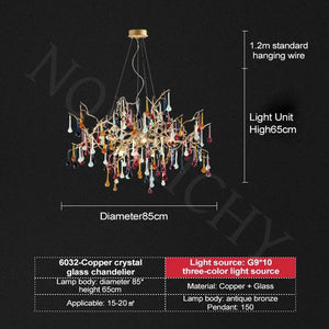 Luxury French (Branch) Chandelier