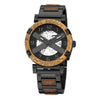 Designer (Skeleton/Steel) Men's Watch