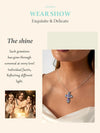 Amethyst Multicolor Cross (925 Sterling) Necklace