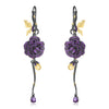 Elegant Garnet Gemstone Earrings USA