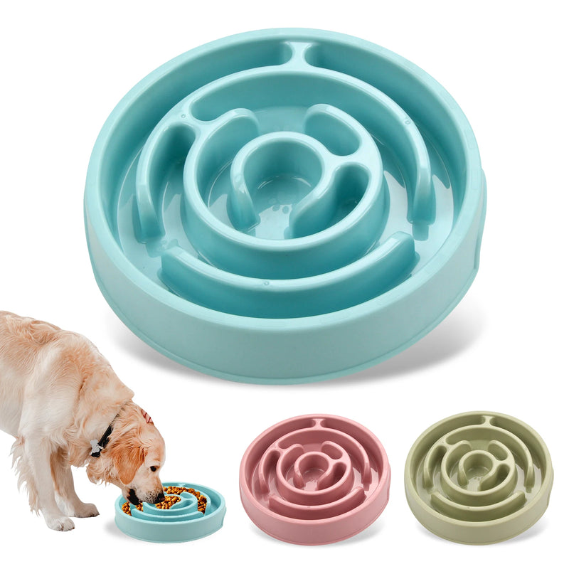 Pet Dog/Cat Slow Feeder Bowls (Non-Slip/Anti-Gulping)