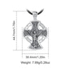 Saint Michael Cross (925 Sterling Silver) Necklace
