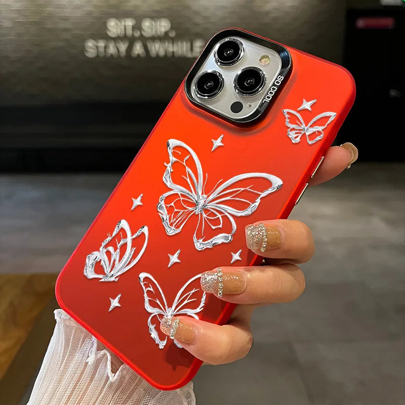 Butterfly Shine iPhone Cases