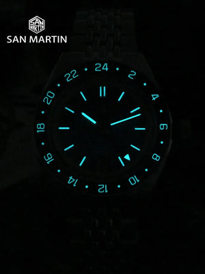 San Martin GMT Design Watch