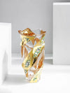 European Crystal Glass Vase