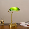 Vintage Table Lampshade (Wood/Copper Base)