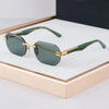 Rimless Square UV400 Sunglasses