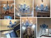 Mediterranean Blue-Crystal Chandelier