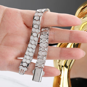 Honeycomb (Moissanite GRA Certification) Bracelet