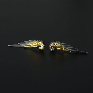 Feather Wings (Sterling) Earrings