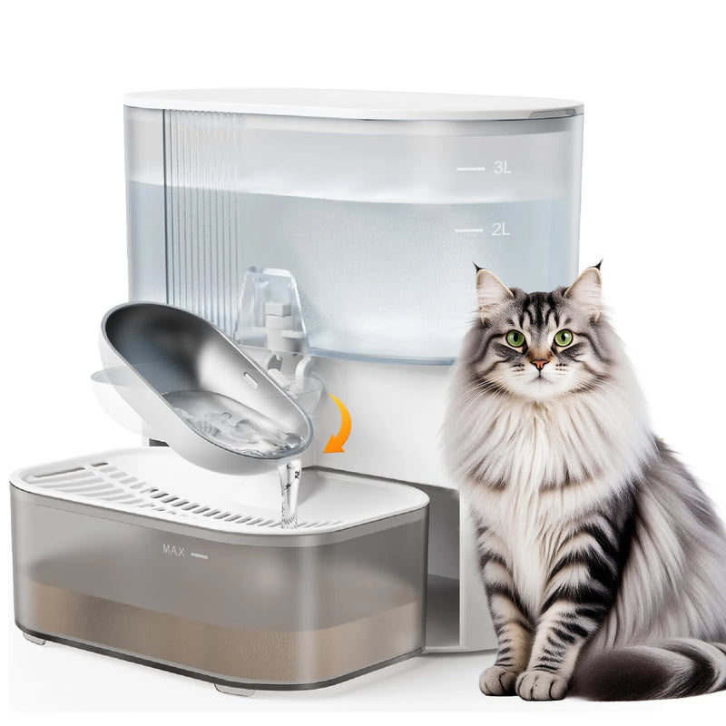 PET Sensor 3L Water Fountain (No Filters/No-APP) – Molly International