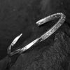 Twist (S925 Silver) Men's Bracelet