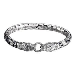 Couple S925 Sterling Snake Bracelet