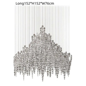 Modern (Black/Gold/White) Chandelier