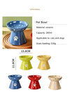 PET Ceramic (neck protector) Food Bowl (stable no-overturning)