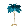 Ostrich Feather Floor Lamps (Certified)