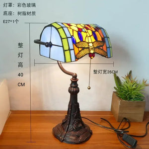Tiffany (Banker Style) Desk Lamp