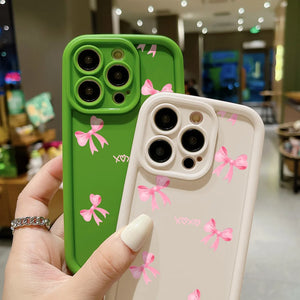 Bow & Cherry iPhone Cases