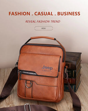 JEEP Leather - Men's Bag