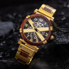 Designer (Skeleton/Steel) Men's Watch