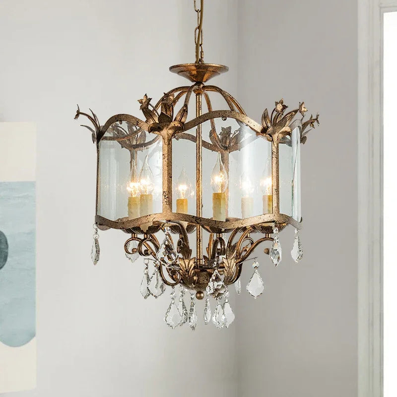 French-Style Crystal Chandelier
